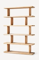 Kalle Sculptural Oak Bookshelf