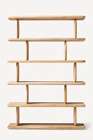 Kalle Sculptural Oak Bookshelf