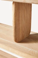 Kalle Sculptural Oak Bookshelf