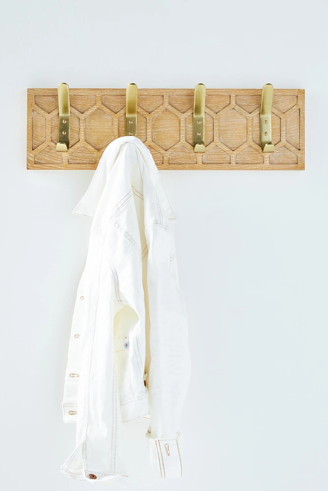 Textured Trellis Hook Rack