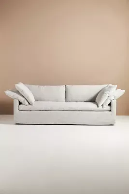 Upcycled Wells Slipcover Sofa