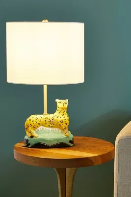 Art Knacky Cheetah Table Lamp