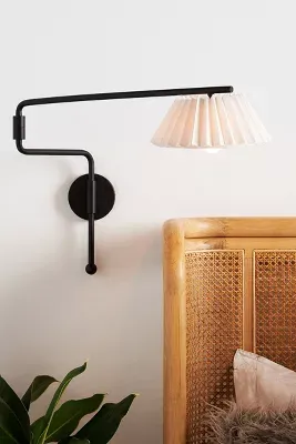 Harriet Pleated Sconce