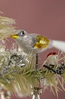 Decorated Feather Mini Christmas Tree