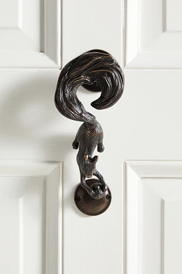 Penny Squirrel Door Knocker