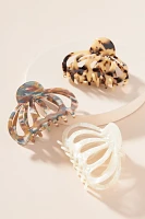 Aimee Claw Hair Clip Set