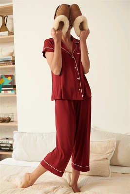 Eberjey Gisele Cropped Sleep Set