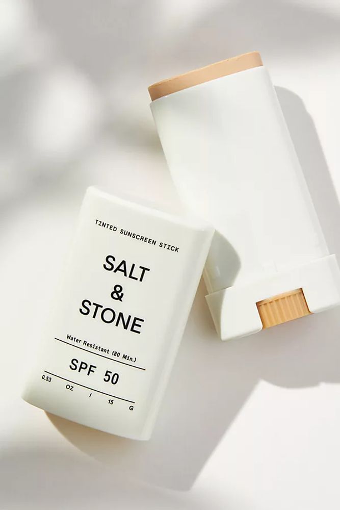 Salt & Stone SPF 50 Mineral Tinted Sunscreen Stick By SALT & STONE in Black  | The Summit