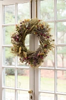 Preserved Perennial Garden Wreath