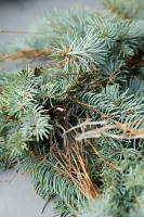 Fresh Fir + Pine Cone Garland