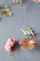 Gilded Botanicals Iron + Velvet Garland, Small