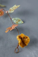 Gilded Botanicals Iron + Velvet Garland, Small