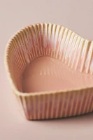 Heart-Shaped Stoneware Ramekin