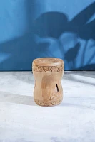 Carved Teak Stool