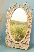 Handcarved Menagerie Mirror