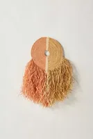 Fringed Disc Wall Hanging