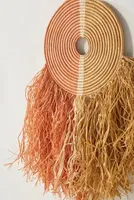 Fringed Disc Wall Hanging