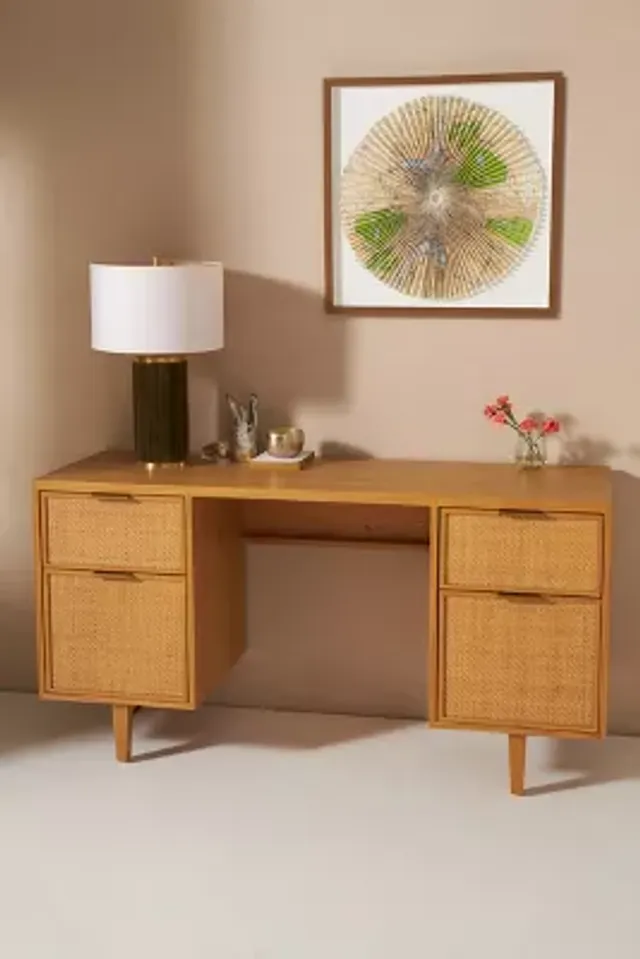 Levi Modern Oak Desk