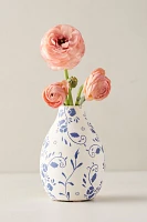 Floral Ceramic Bud Vase