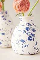 Floral Ceramic Bud Vase