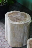 Teak Root Stool