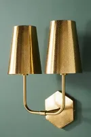 Honeycomb Double Sconce