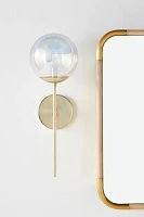 Iridescent Globe Sconce