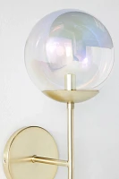 Iridescent Globe Sconce