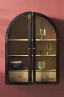 Fern Wood Arch Wall Cabinet