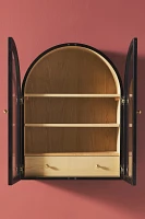 Fern Wood Arch Wall Cabinet