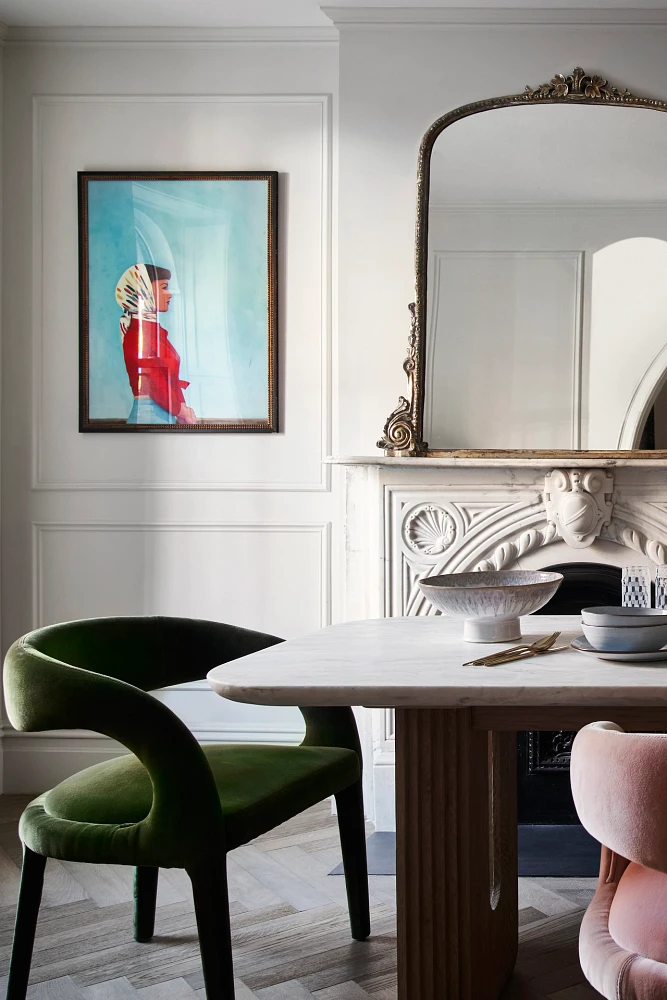 Velvet Hagen Dining Chair
