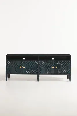Handcarved Paje Media Console