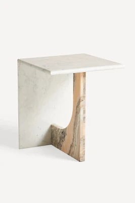 Beau Pieced Marble Side Table