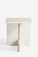 Beau Pieced Marble Side Table