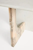 Beau Pieced Marble Side Table