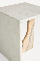 Beau Pieced Marble Side Table