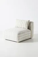 Boro Stripe Kori Modular Armless Chair