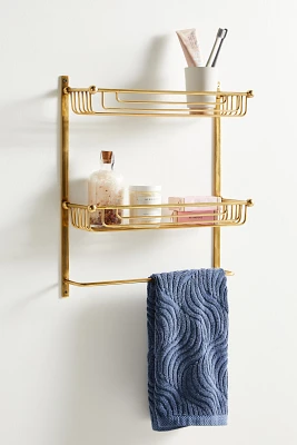 Maison Two-Tier Bathroom Shelf