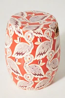 Flamingos Ceramic Side Table