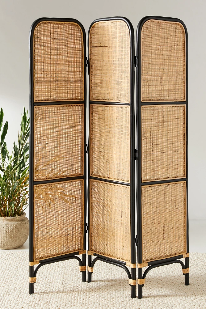 Scarlett Rattan Room Divider Screen