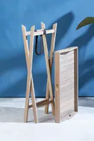 Folding Teak Tray Table