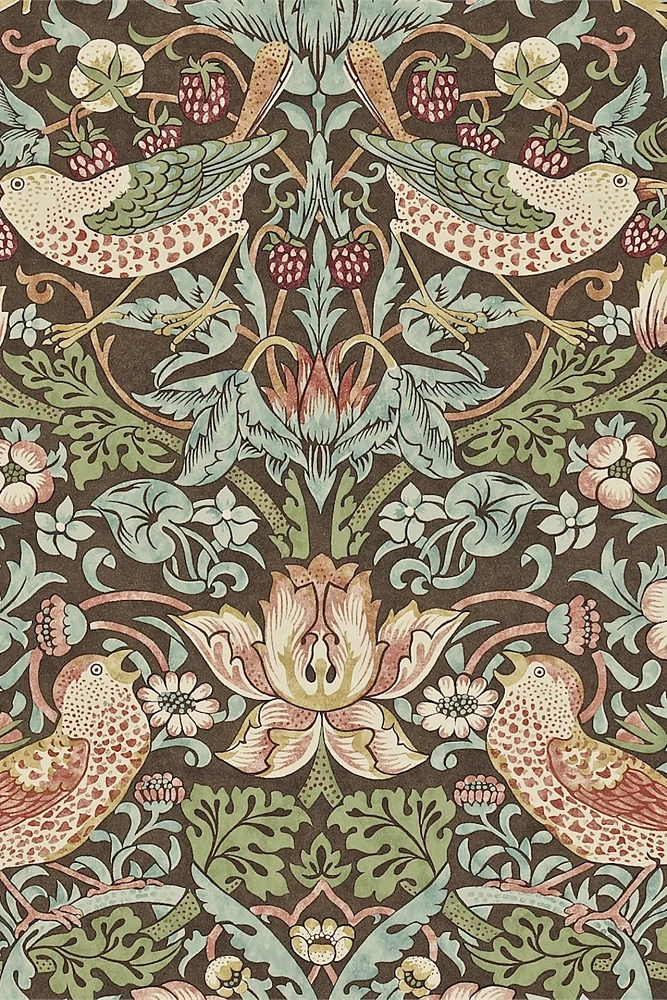 Morris & Co. Strawberry Thief Wallpaper