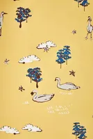 Birds At The Pond Wallpaper