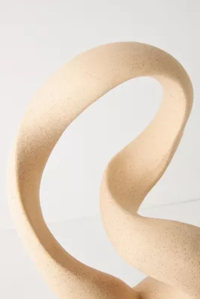 Abstract Twist Decorative Object
