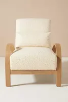 Bouclé Bentwood Armchair