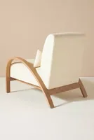 Bouclé Bentwood Armchair