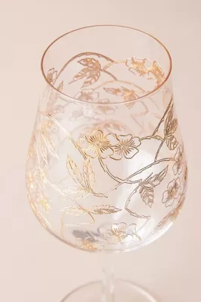 Fiorella Wine Glasses, Set of 4