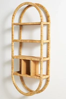 Selena Rattan Shelving Unit