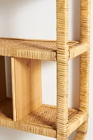 Selena Rattan Shelving Unit