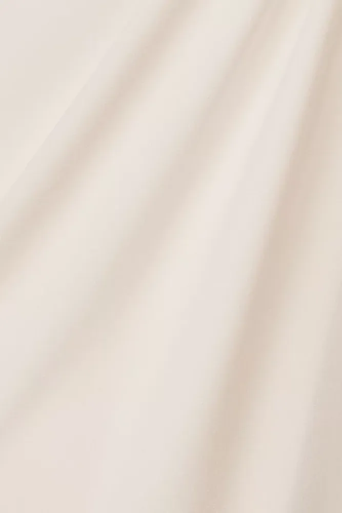 Tadashi Shoji Dawson Long-Sleeve Crepe Wedding Gown